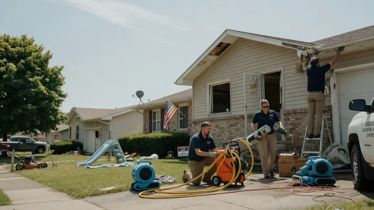 Water Damage Restoration in Adrian, MI near me